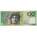 AUSTRALIA 1996 . ONE HUNDRED 100 DOLLARS BANKNOTE . EVANS/FRASER . TEST NOTE . LAST PREFIX CS96